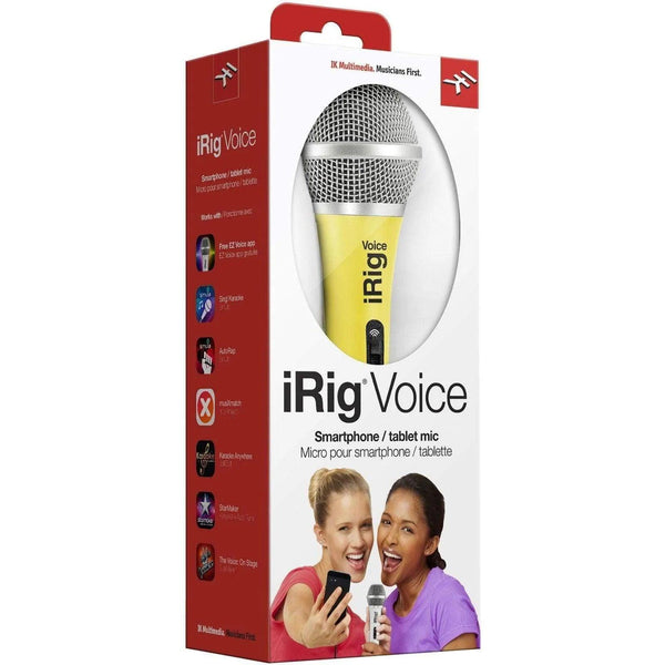 IK Multimedia iRig Voice - Yellow - MusicMajlis