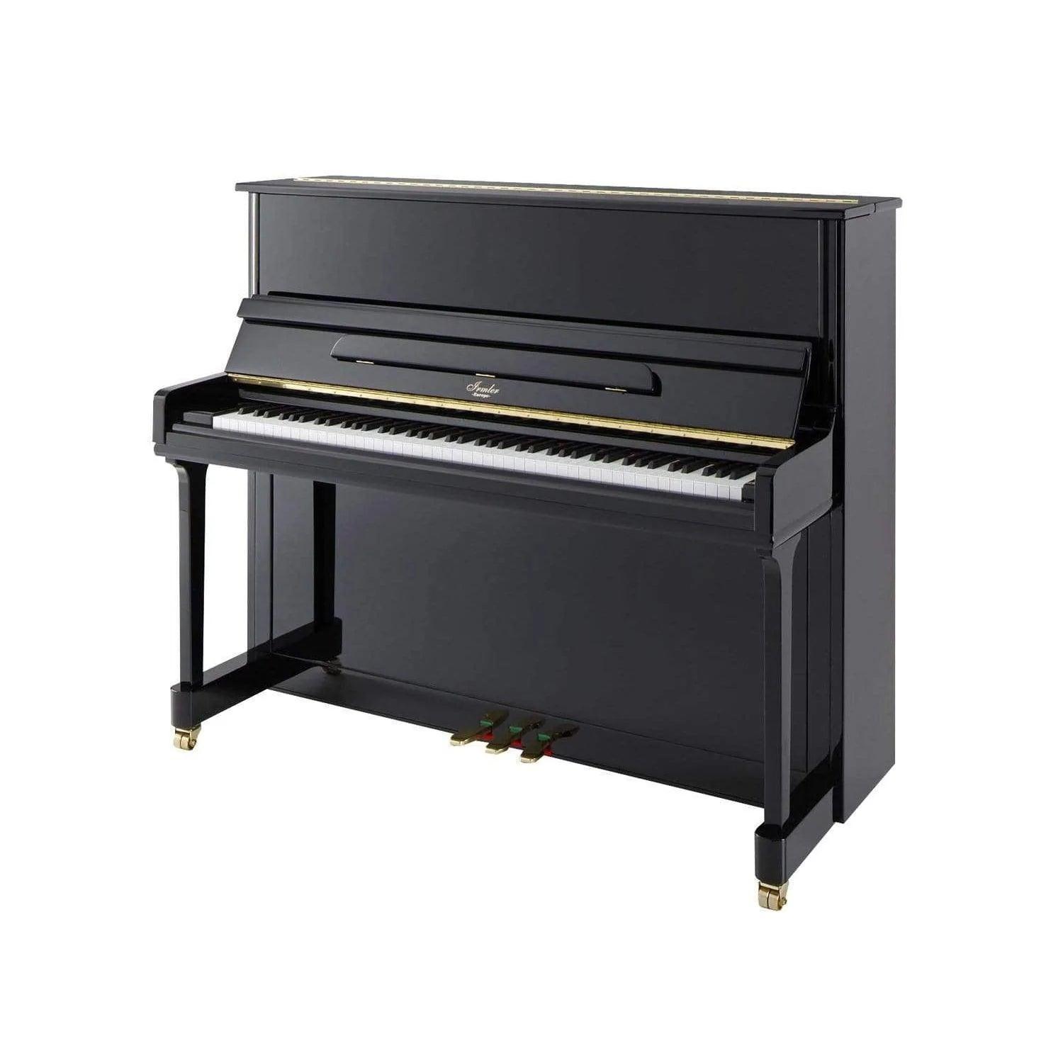 Buy Irmler P122E Upright Piano Black Polish Walnut Satin