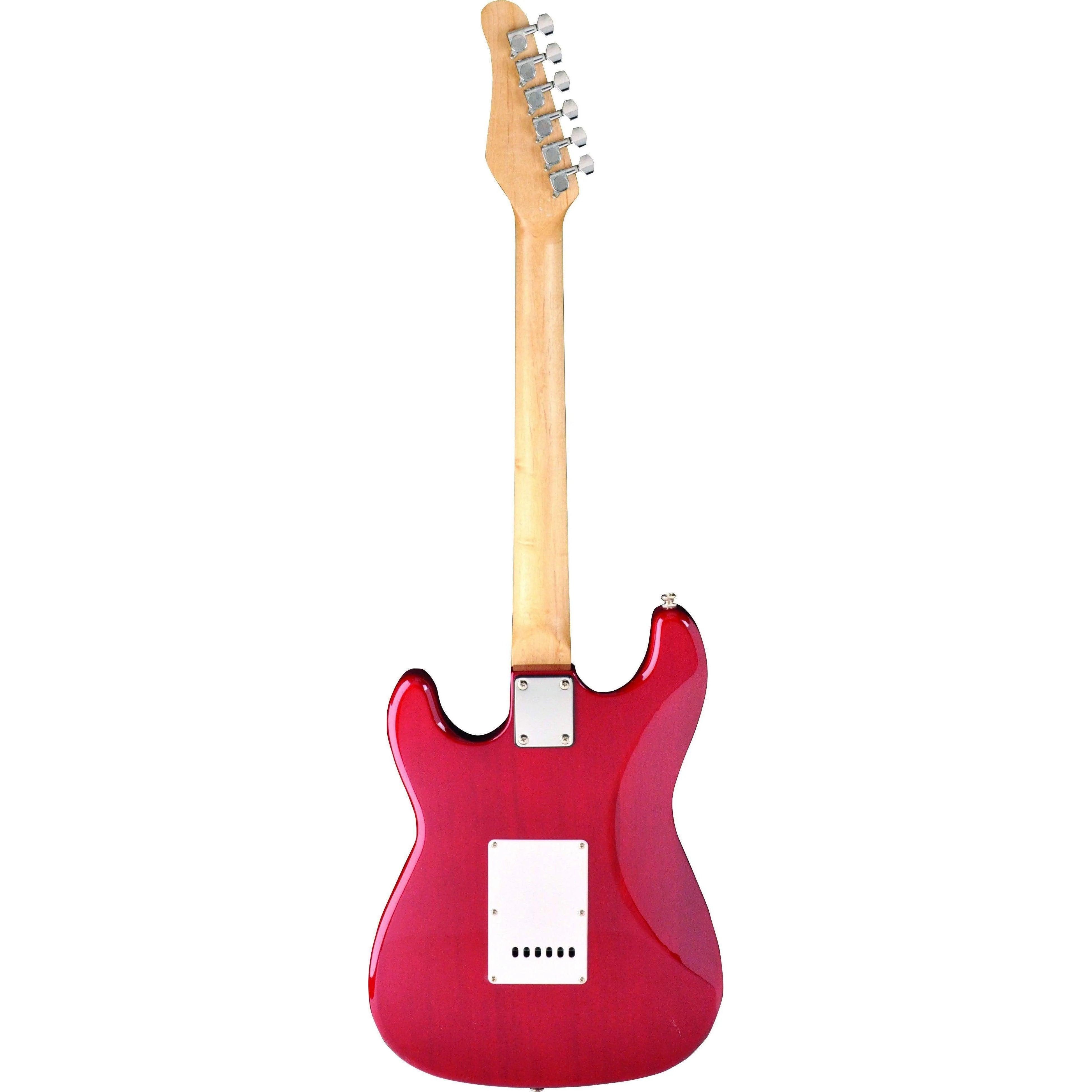 Jay Turser JT-301TR Electric Guitar - Transparent Red (Discontinued) - MusicMajlis
