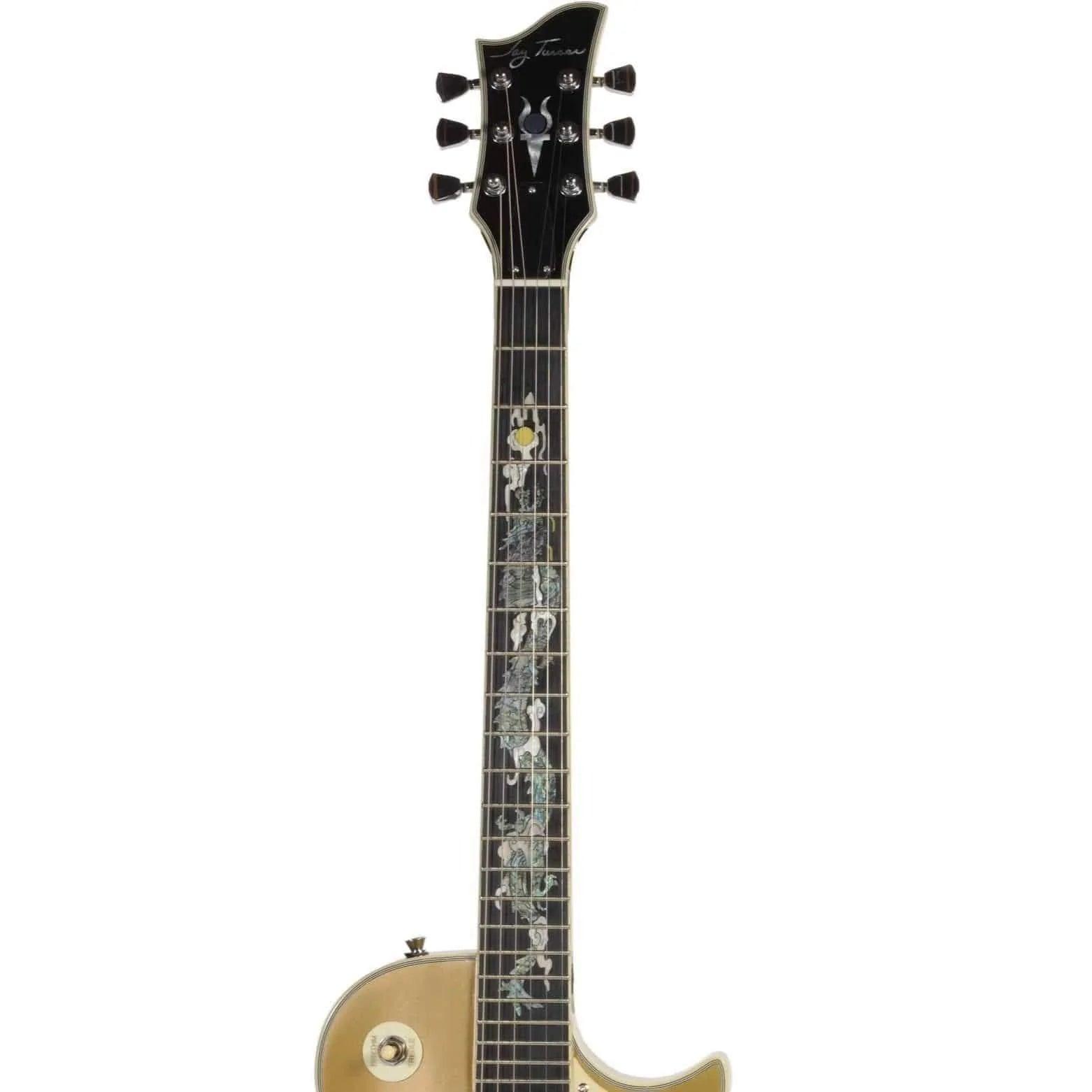 Jay Turser JT220D SERPENT 1GT Electric Guitar - Gold Top (Discontinued) - MusicMajlis