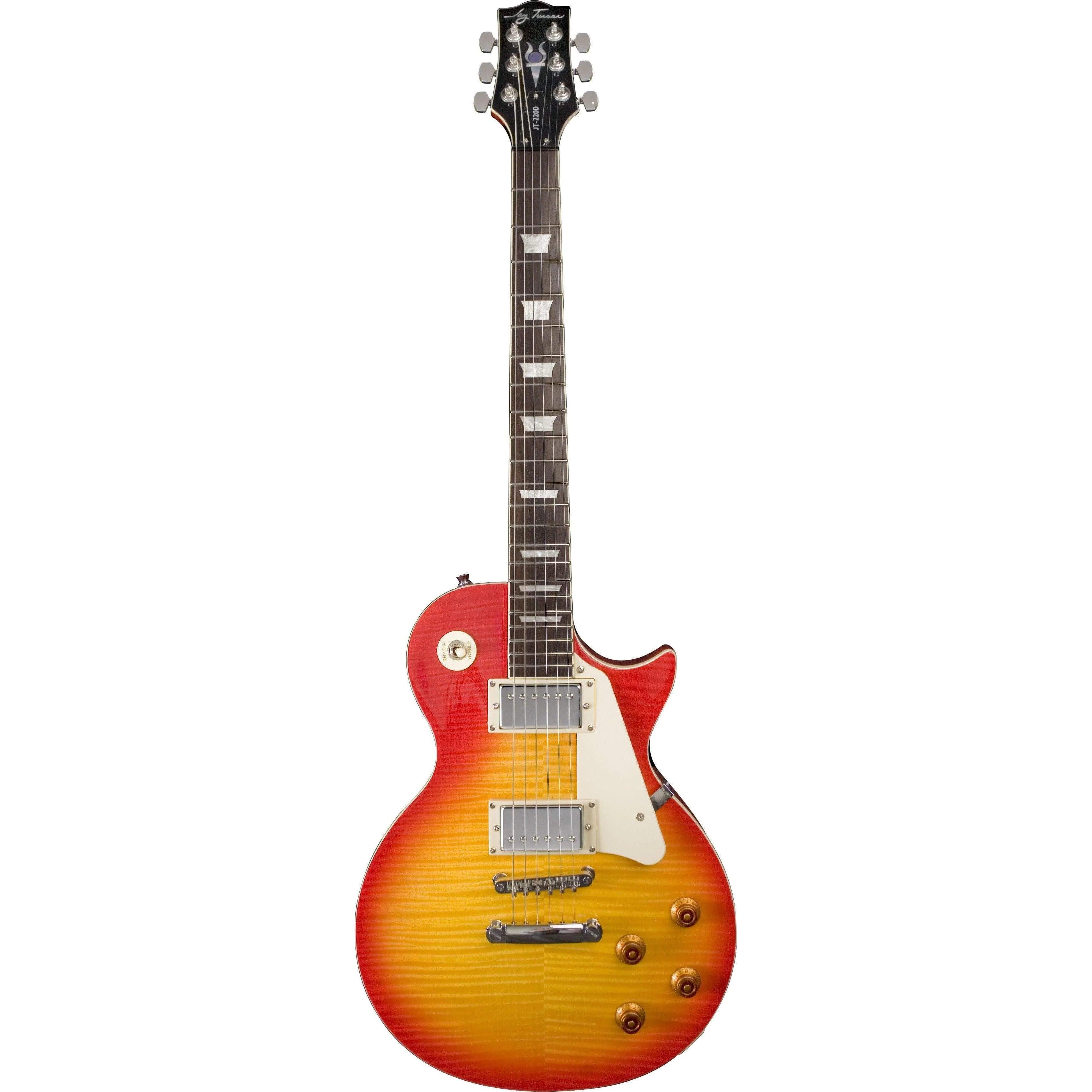 Jay Turser JT220DCS Electric Guitar - Cherry Sunburst - MusicMajlis