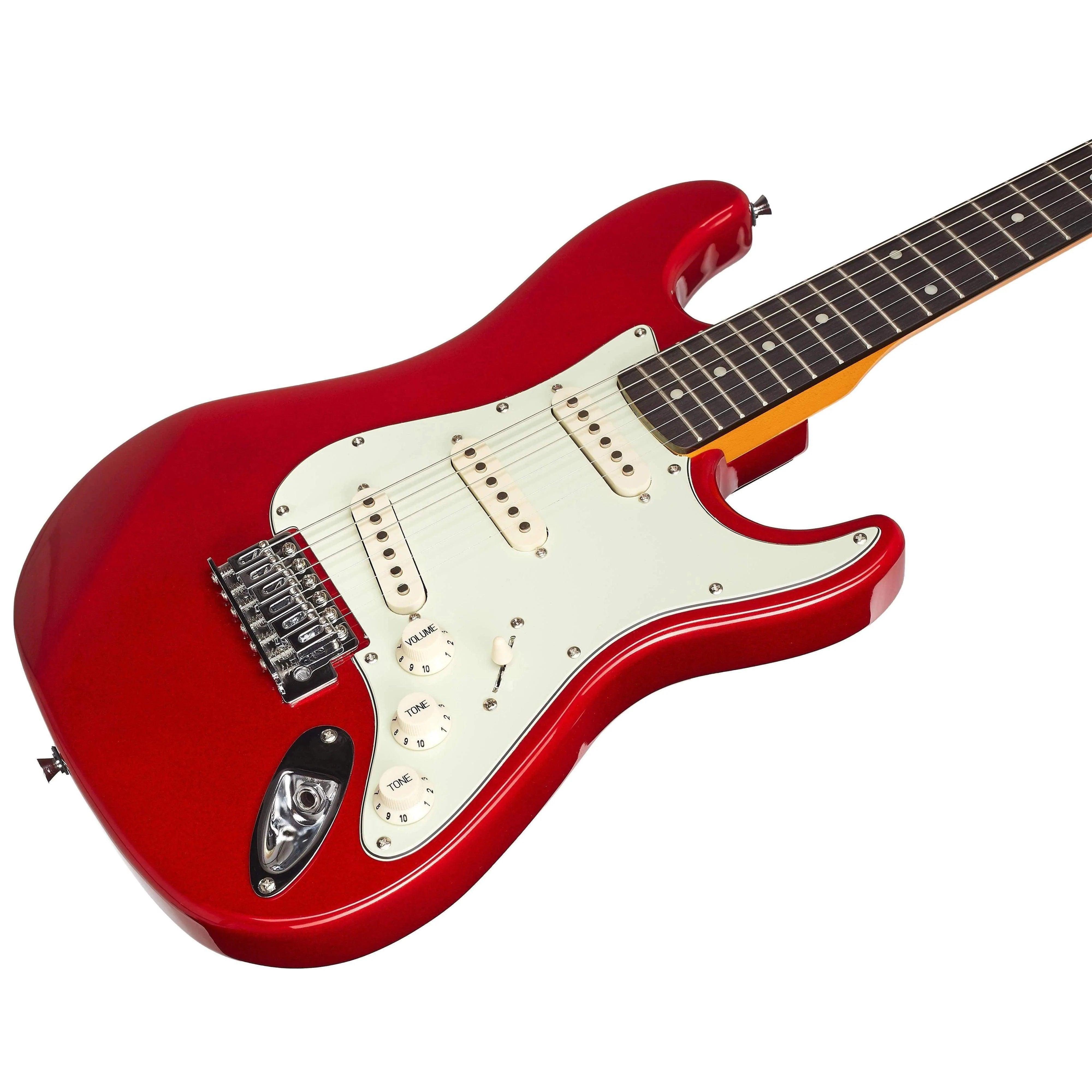 Jay Turser JT30MRD 3/4 Electric Guitar - Metallic Red (Discontinued) - MusicMajlis