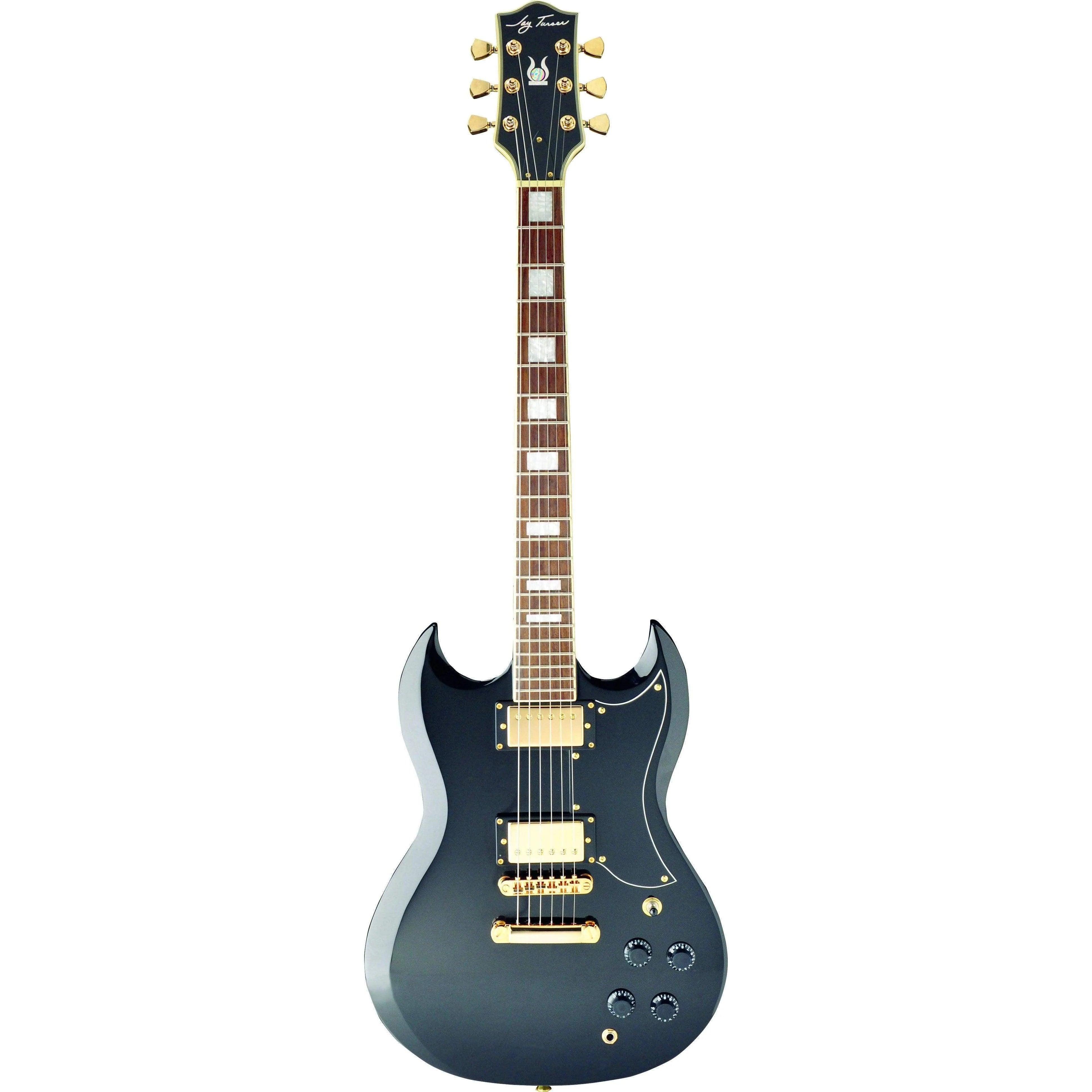 Jay Turser JT50CUSTOMBK Electric Guitar - Black (Discontinued) - MusicMajlis