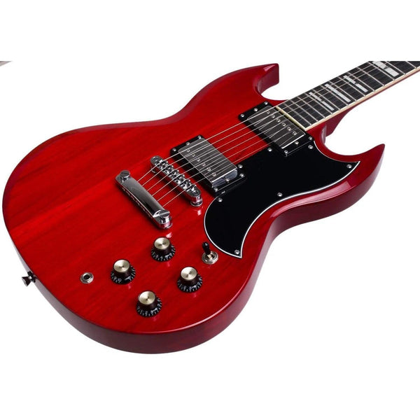 Jay Turser JT50CUSTOMTR Electric Guitar - Trans Red (Discontinued) - MusicMajlis