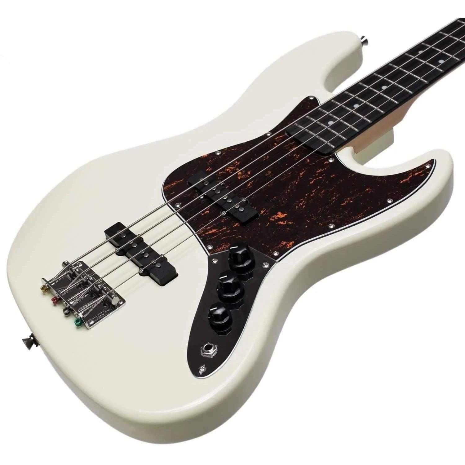 Jay Turser JTB402 IV 4-string Bass - Ivory (Discontinued) - MusicMajlis