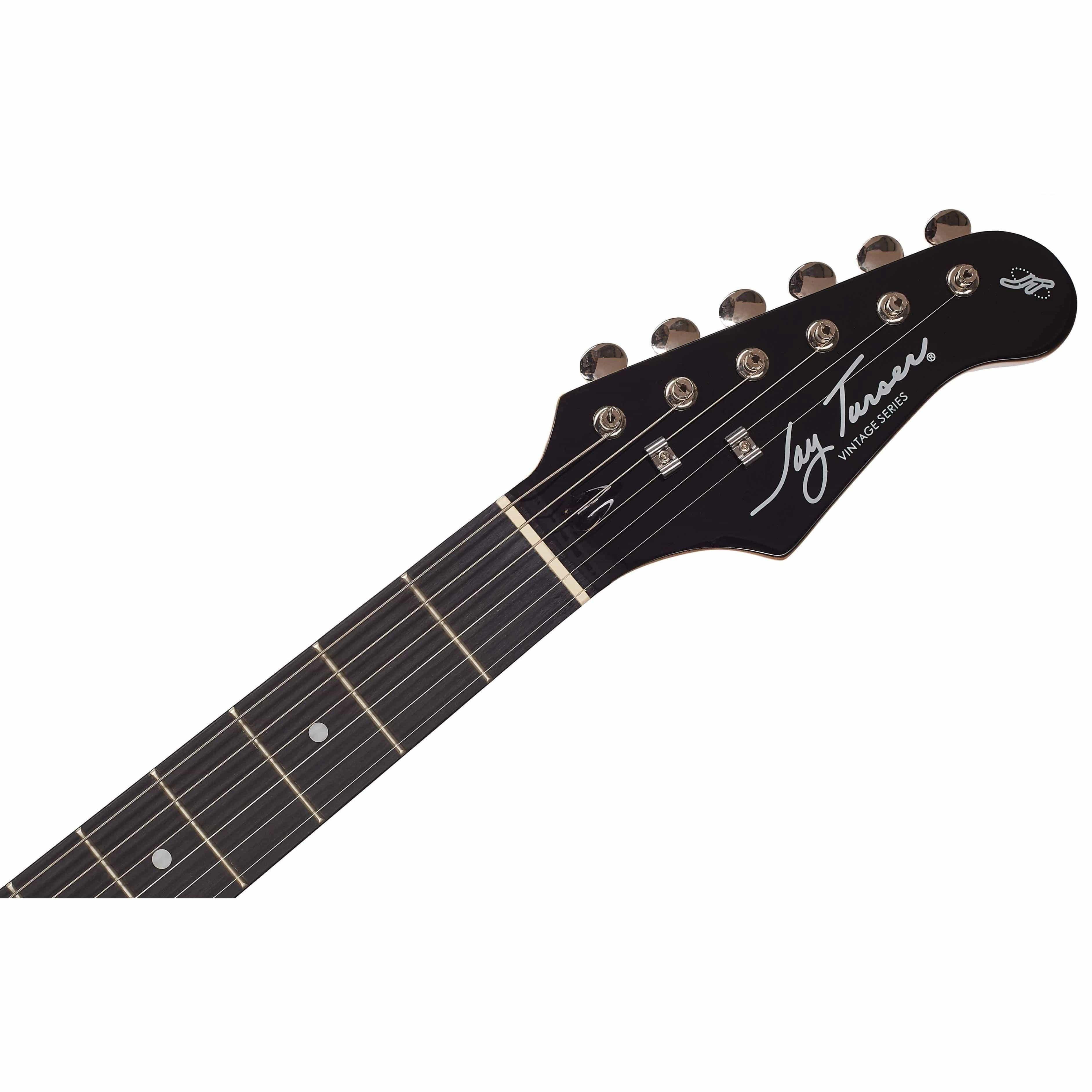 Jay Turser JTJG Electric Guitar - (Black/Candy Apple Red/Ivory/Sonic Blue/Tobacco Sunburst) - MusicMajlis