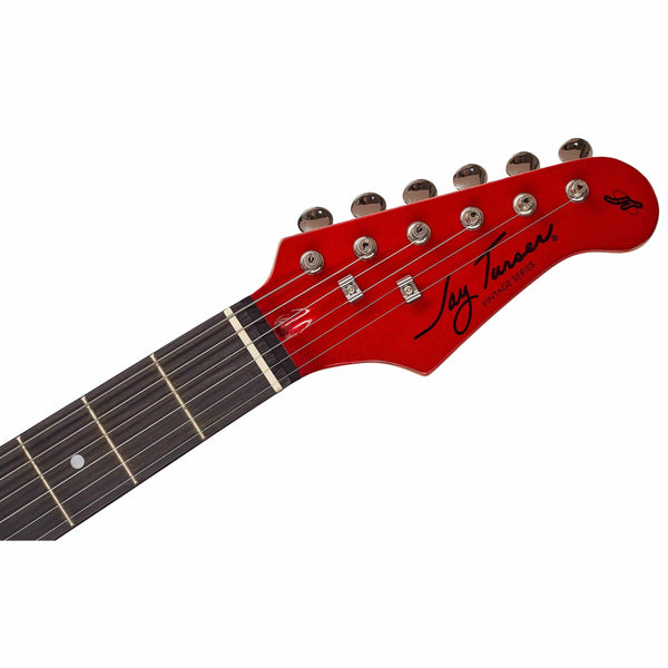 Jay Turser JTJG Electric Guitar - (Black/Candy Apple Red/Ivory/Sonic Blue/Tobacco Sunburst) - MusicMajlis