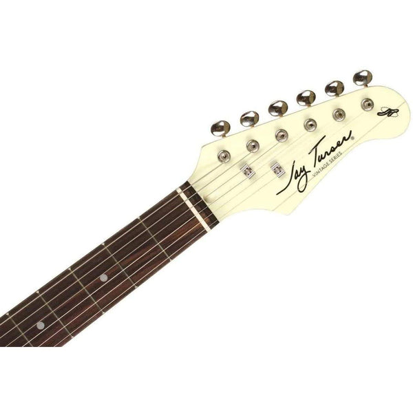 Jay Turser JTJG Electric Guitar - (Black/Candy Apple Red/Ivory/Sonic Blue/Tobacco Sunburst) - MusicMajlis