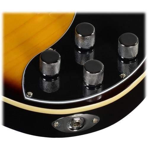 Jay Turser JTLT69CUSTOM LT Series Semi-Hollow Electric Guitar - Tobacco Sunburst (Discontinued) - MusicMajlis