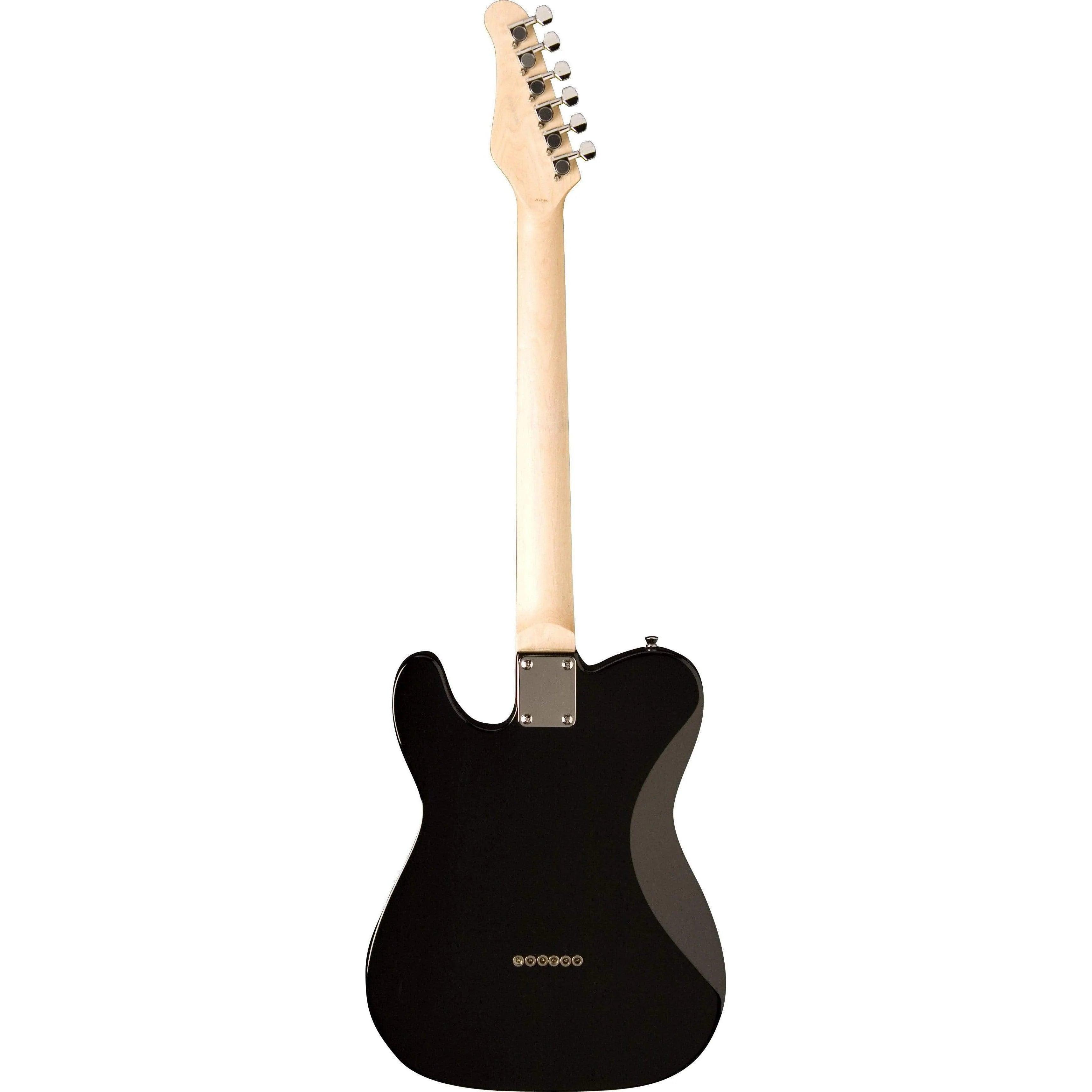 Jay Turser JTLTBK Electric Guitar - Black - MusicMajlis