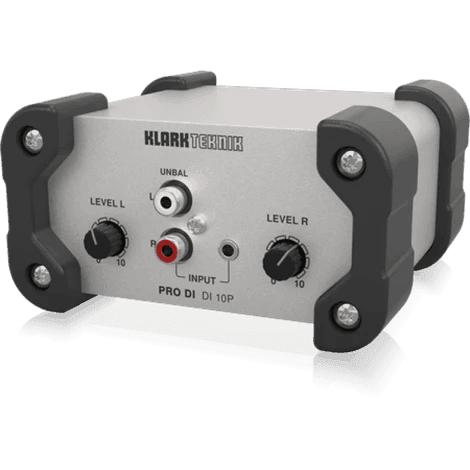 Klark Teknik DI10P Passive DI Box (Stereo in/Mono out) - MusicMajlis