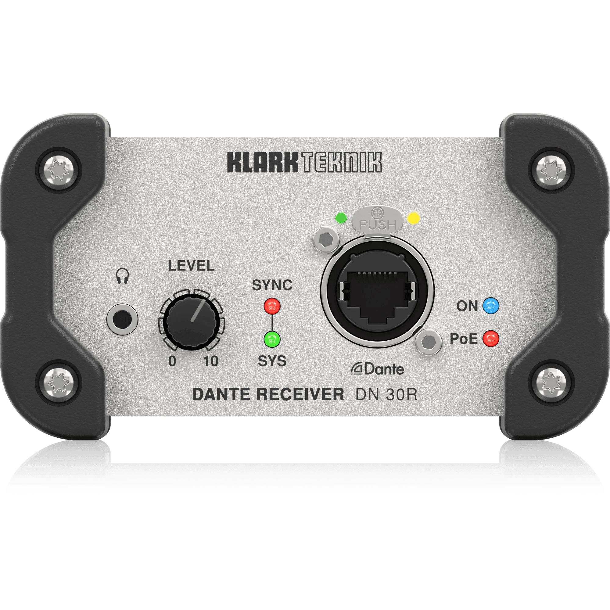 Klark Teknik DN 30R 2-channel Dante Audio Receiver - MusicMajlis