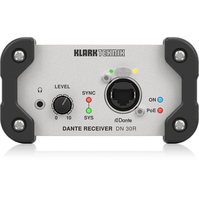 Klark Teknik DN 30R 2-channel Dante Audio Receiver - MusicMajlis