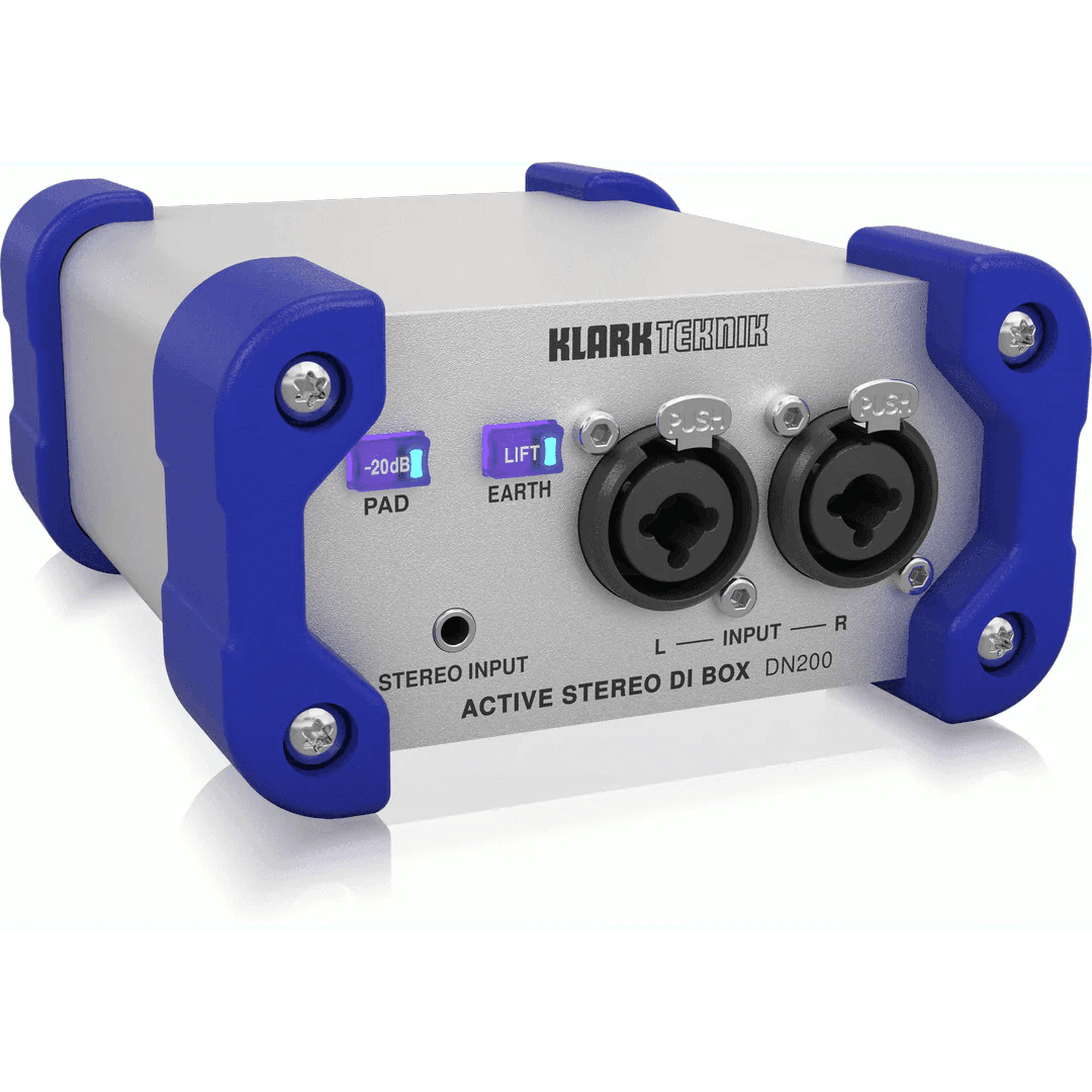 Klark Teknik DN200 V2 2-Channel Active DI Box - MusicMajlis