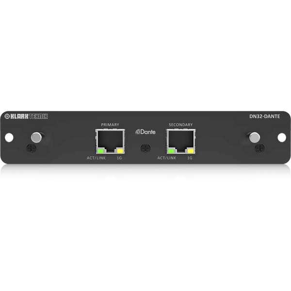Klark Teknik DN32-DANTE Dante Expansion Module - MusicMajlis