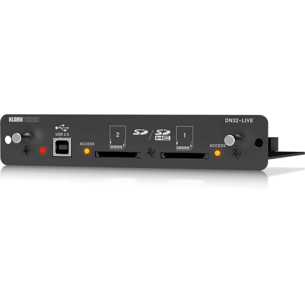 Klark Teknik DN32-LIVE SD/SDHC and USB 2.0 Expansion Module - MusicMajlis
