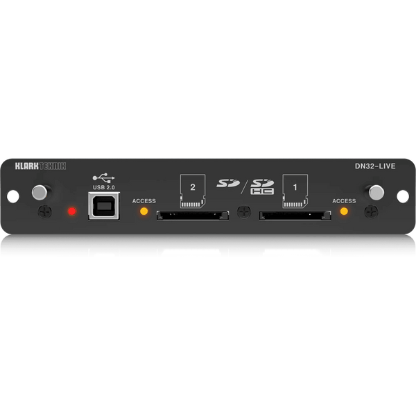Klark Teknik DN32-LIVE SD/SDHC and USB 2.0 Expansion Module - MusicMajlis