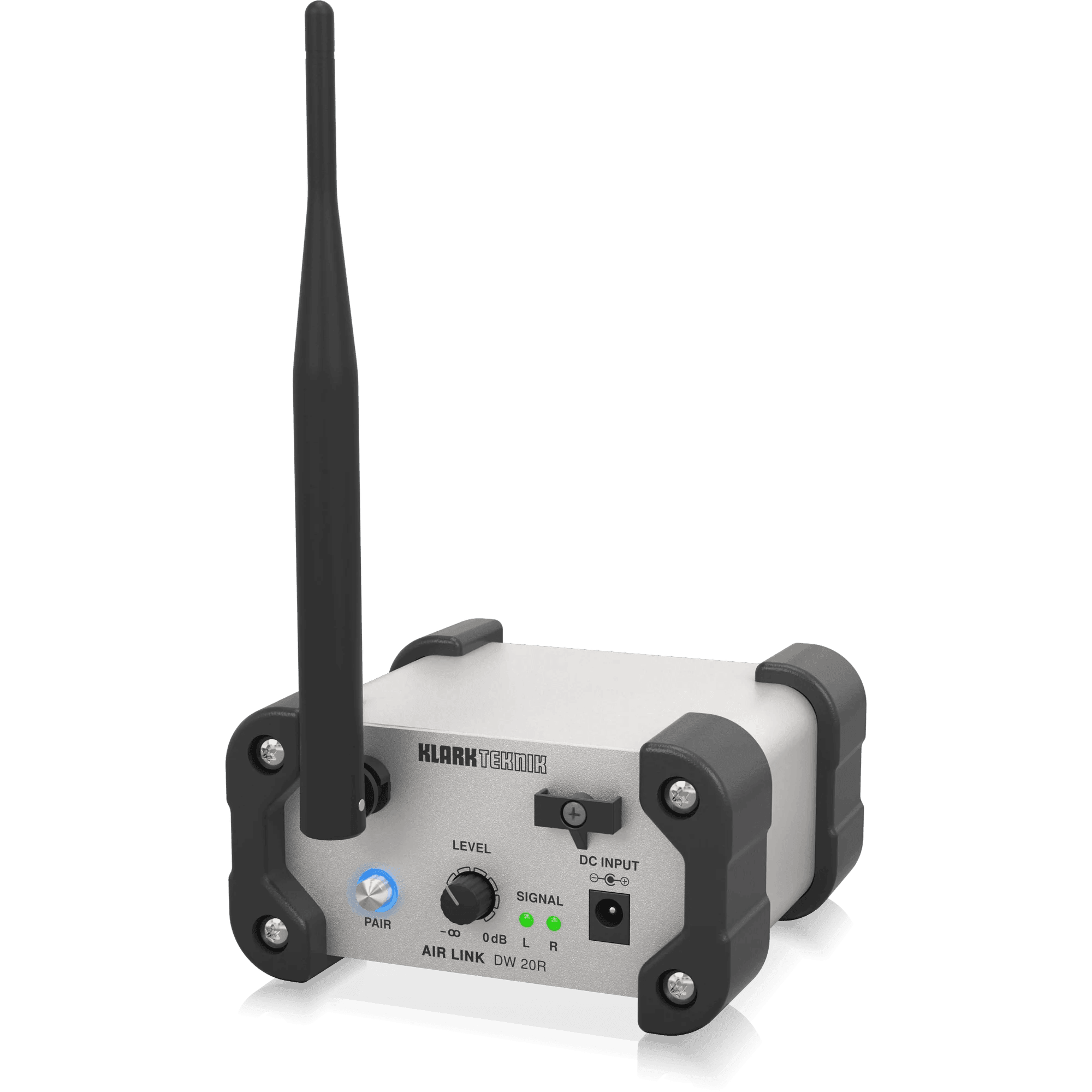 Klark Teknik DW 20R 2.4 GHz Wireless Stereo Receiver for High-Performance Stereo Audio Broadcasting - MusicMajlis