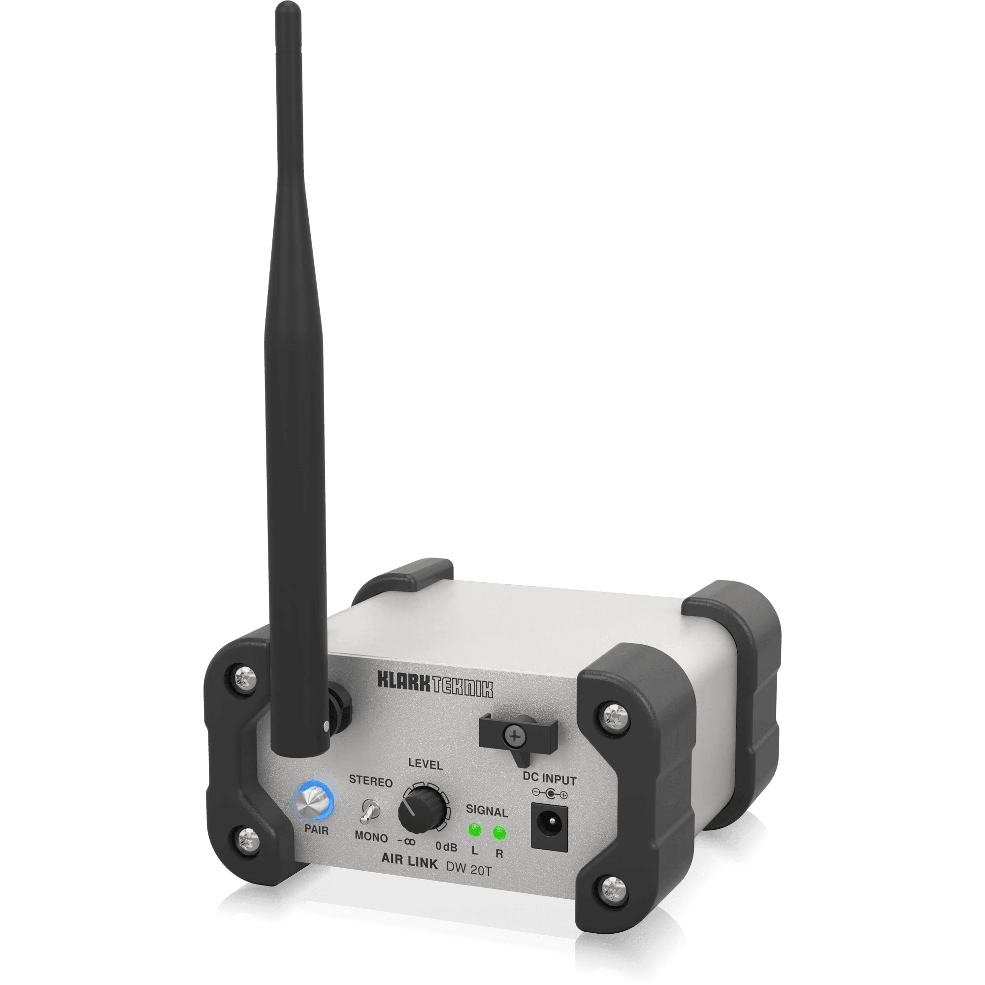 Klark Teknik DW 20T 2.4 GHz Wireless Stereo Transmitter for High-Performance Stereo Audio Broadcasting - MusicMajlis