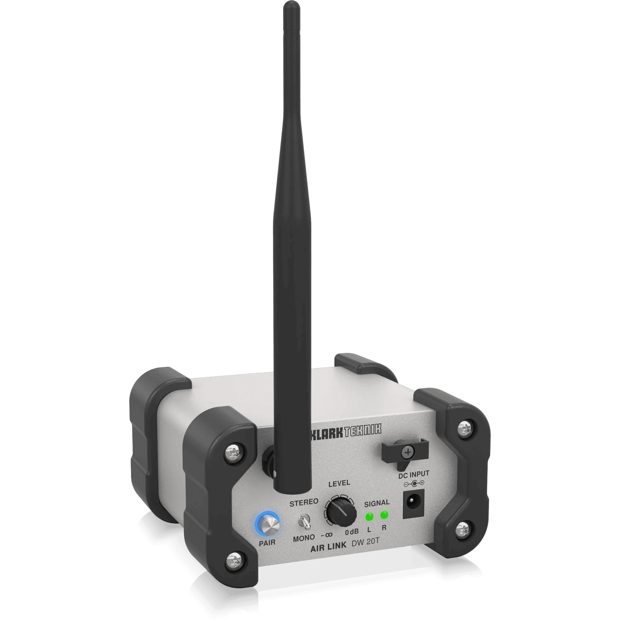 Klark Teknik DW 20T 2.4 GHz Wireless Stereo Transmitter for High-Performance Stereo Audio Broadcasting - MusicMajlis