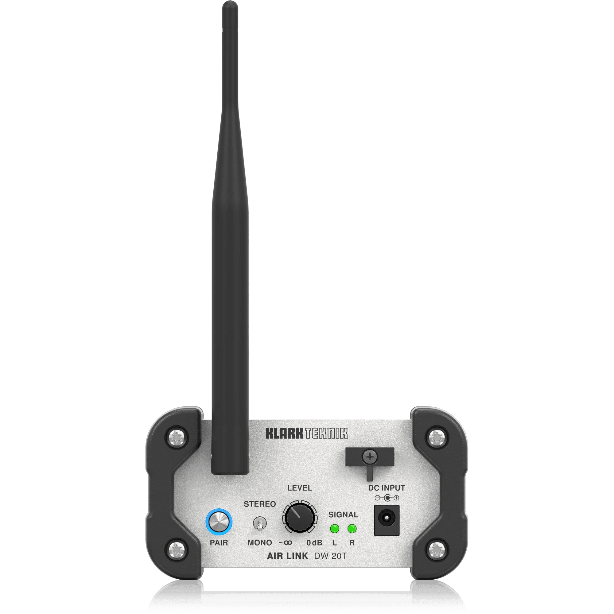 Klark Teknik DW 20T 2.4 GHz Wireless Stereo Transmitter for High-Performance Stereo Audio Broadcasting - MusicMajlis
