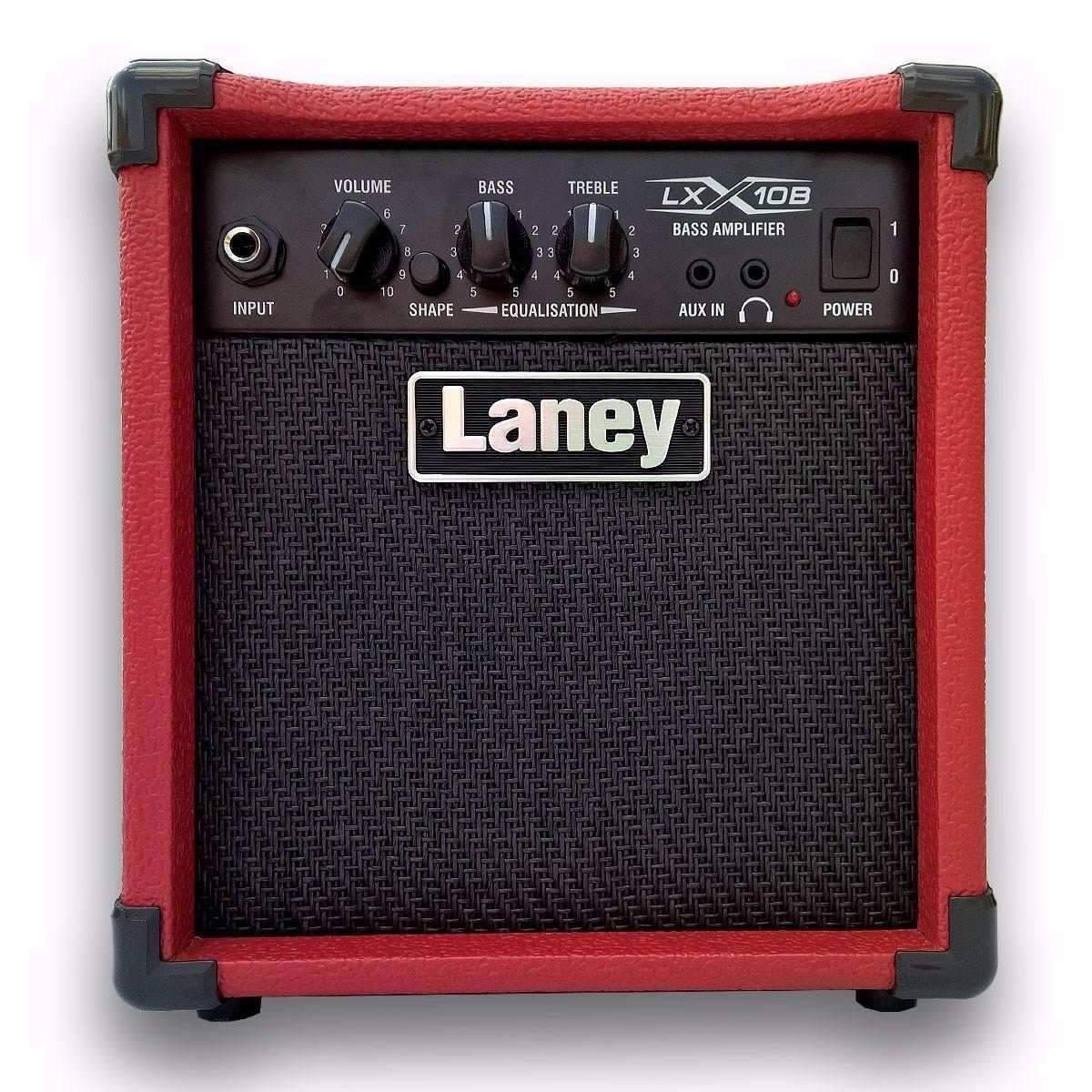 Laney LX10 Guitar Combo Amplifier- Red (Discontinued) - MusicMajlis