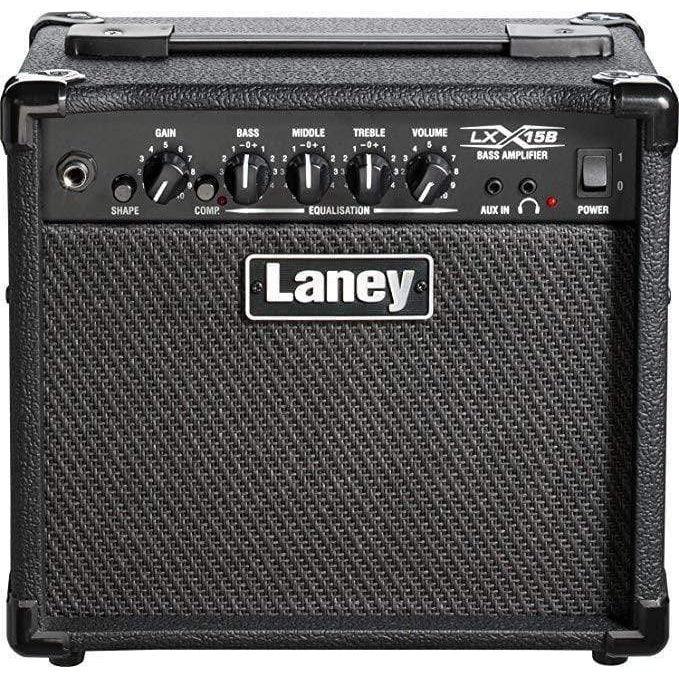 Laney LX15B 15W 2x5 Bass Combo Amp Black (Discontinued) - MusicMajlis