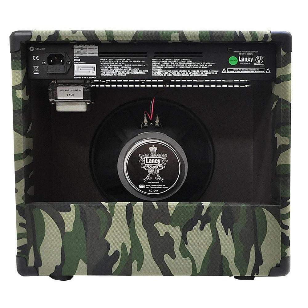 Laney LX20RCAMO 20W 1x8 Guitar Combo Amp Black (Discontinued) - MusicMajlis