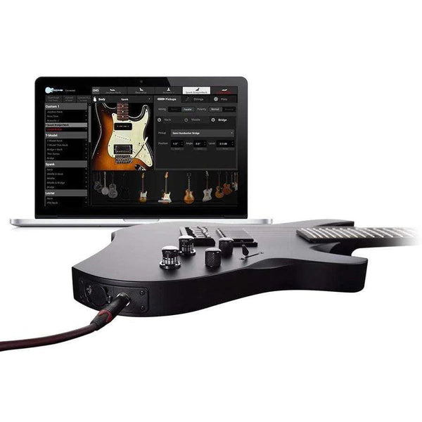 Line 6 Shuriken Variax SR270 Baritone Modeling Electric Guitar - Satin Black - MusicMajlis
