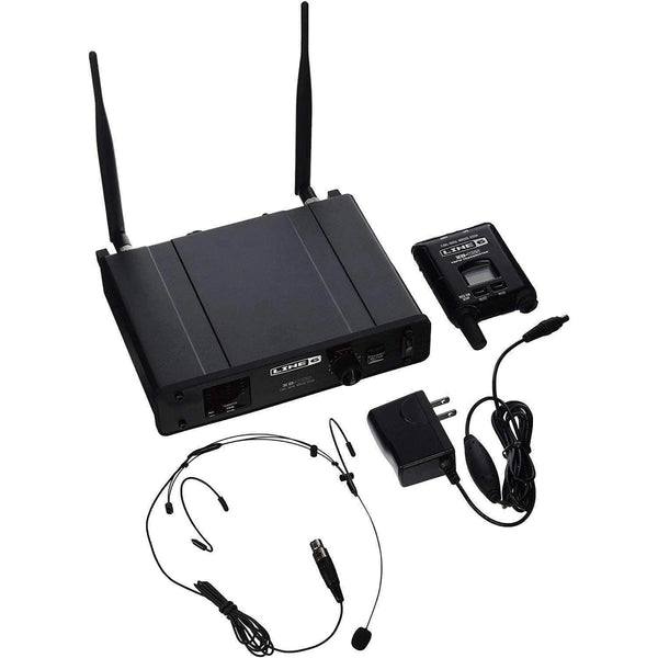Line 6 XDV55HSBLK Digital wireless system with bodypack transmitter and black headset - MusicMajlis