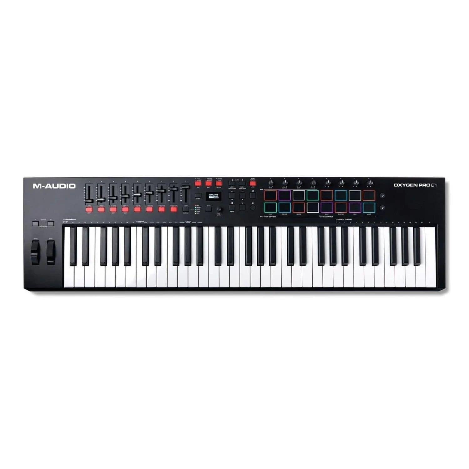 M-Audio Oxygen Pro 61 61-Keys Keyboard Controller - MusicMajlis