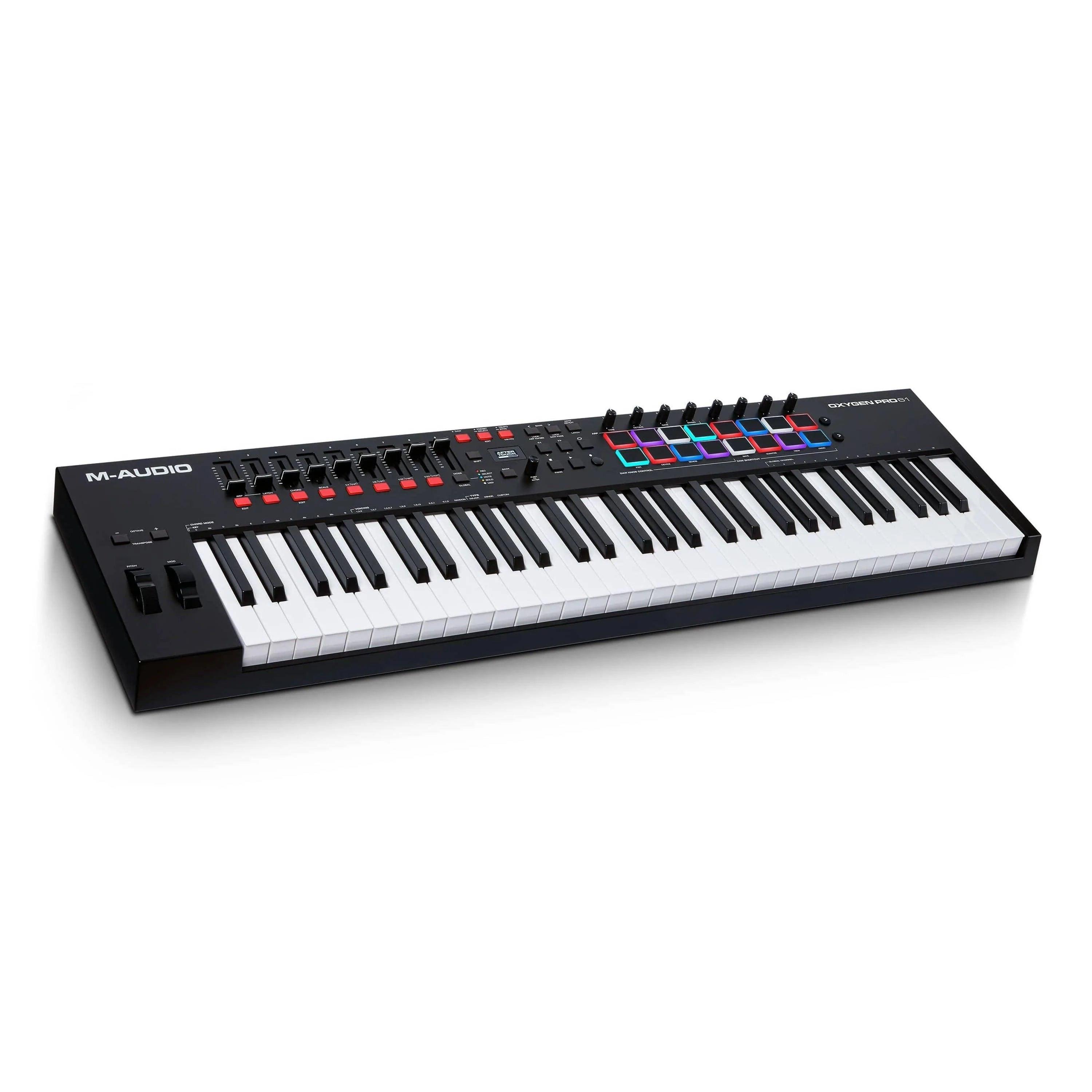 M-Audio Oxygen Pro 61 61-Keys Keyboard Controller - MusicMajlis