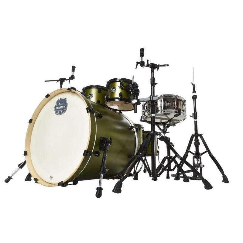 Mapex Armory AR504S 5-Piece Fusion Shell Pack -Mantis Green (Discontinued) - MusicMajlis