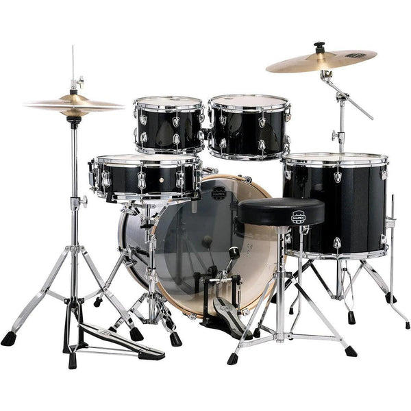 Mapex Drums Venus Rock 5pc Drum Set with Cymbals & Throne - MusicMajlis