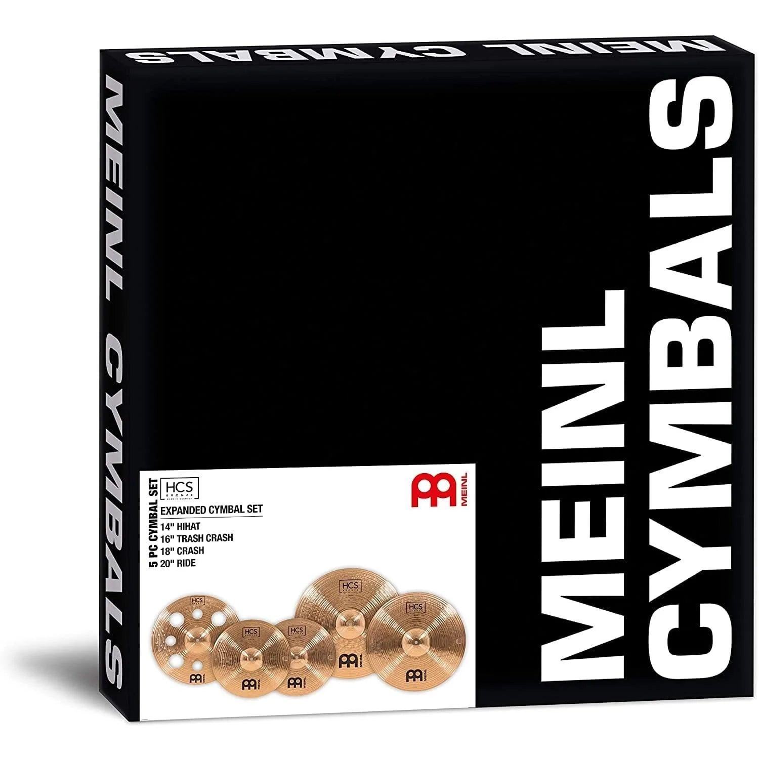 Meinl HCSB14161820 HCS Bronze Set 14"HH+16"TRC+18"C+20"R - MusicMajlis