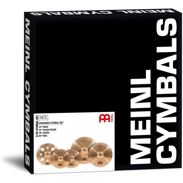 Meinl HCSB14161820 HCS Bronze Set 14"HH+16"TRC+18"C+20"R - MusicMajlis