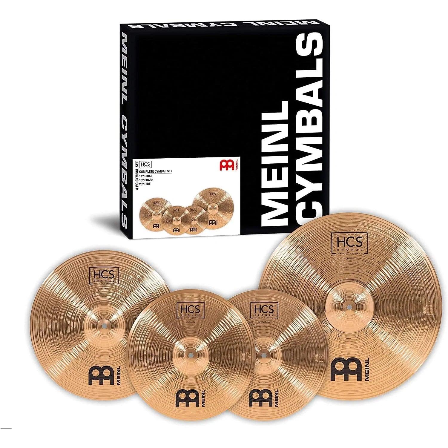 Meinl HCSB141620 HCS Bronze Set 14"HH+16"C+20"R - MusicMajlis