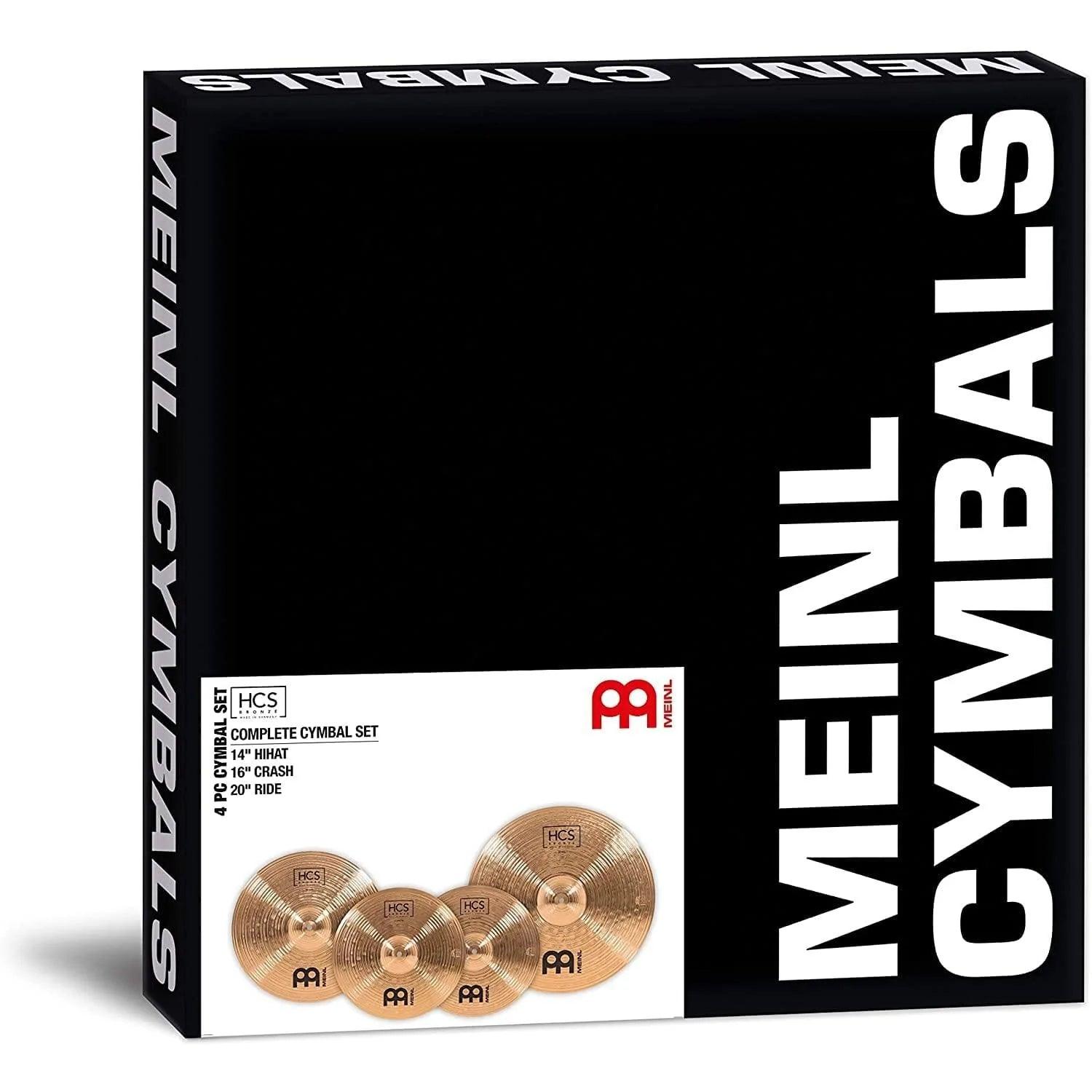 Meinl HCSB141620 HCS Bronze Set 14"HH+16"C+20"R - MusicMajlis