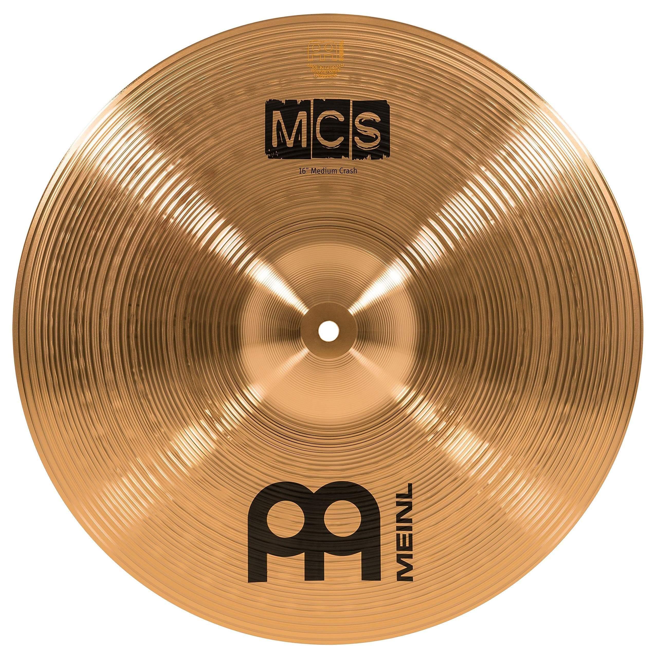 Meinl MCS16MC 16" Medium Crash Cymbal - MusicMajlis