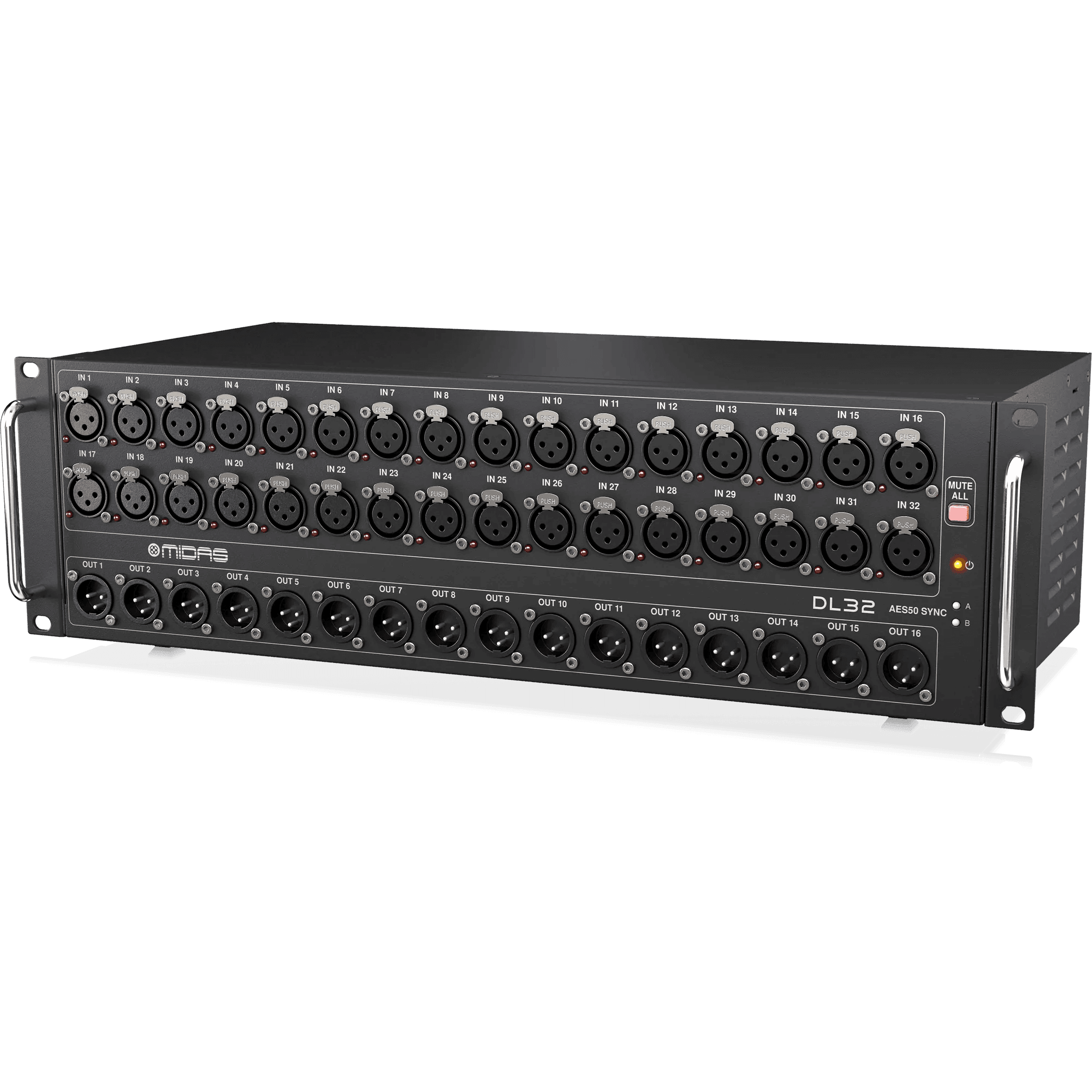 Midas DL32 32-input / 16-output Stage Box - MusicMajlis