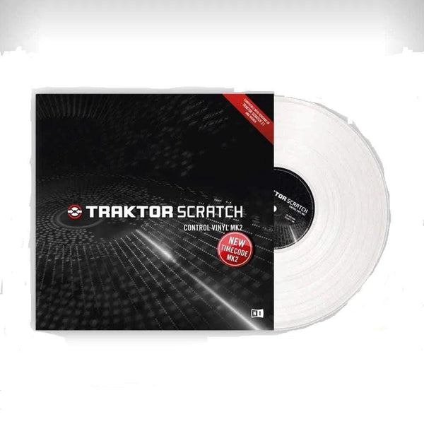 Native Instruments TRAKTOR SCRATCH Control Vinyl MK2 Clear - MusicMajlis