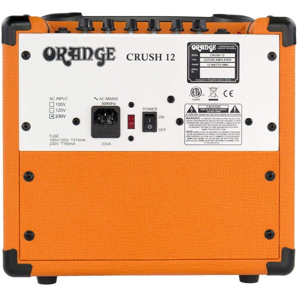 Orange Crush 12 Guitar Amp Combo - MusicMajlis