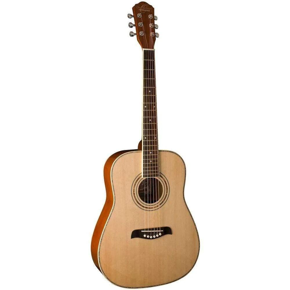 Oscar Schmidt OG1LH 3/4 Left-handed Acoustic Guitar - Natural (Display Piece) - MusicMajlis