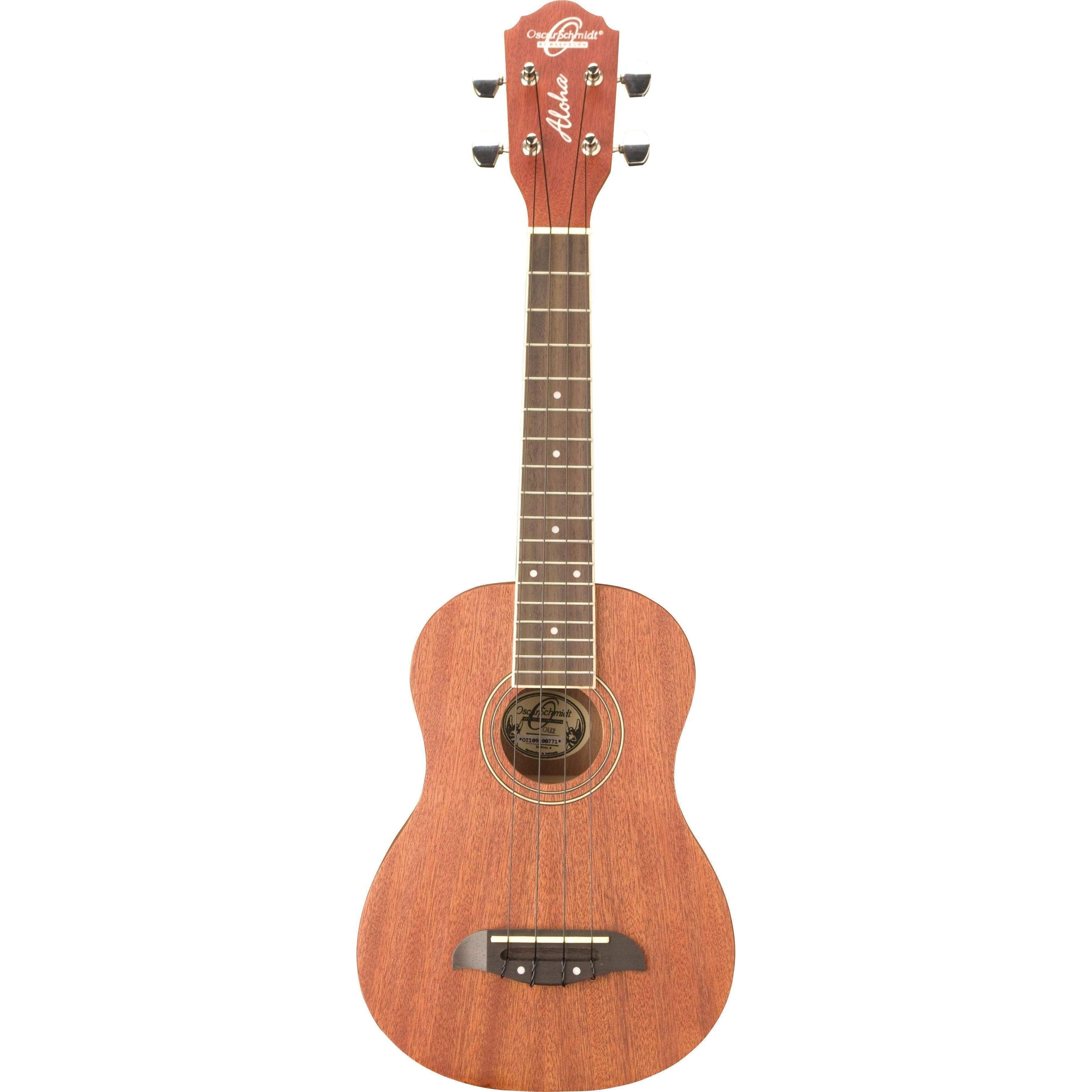 Oscar Schmidt OU2 Concert Ukulele - Natural Satin - MusicMajlis