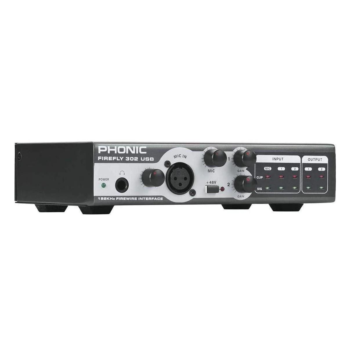 Phonic FIREFLY 302 USB Interface - MusicMajlis