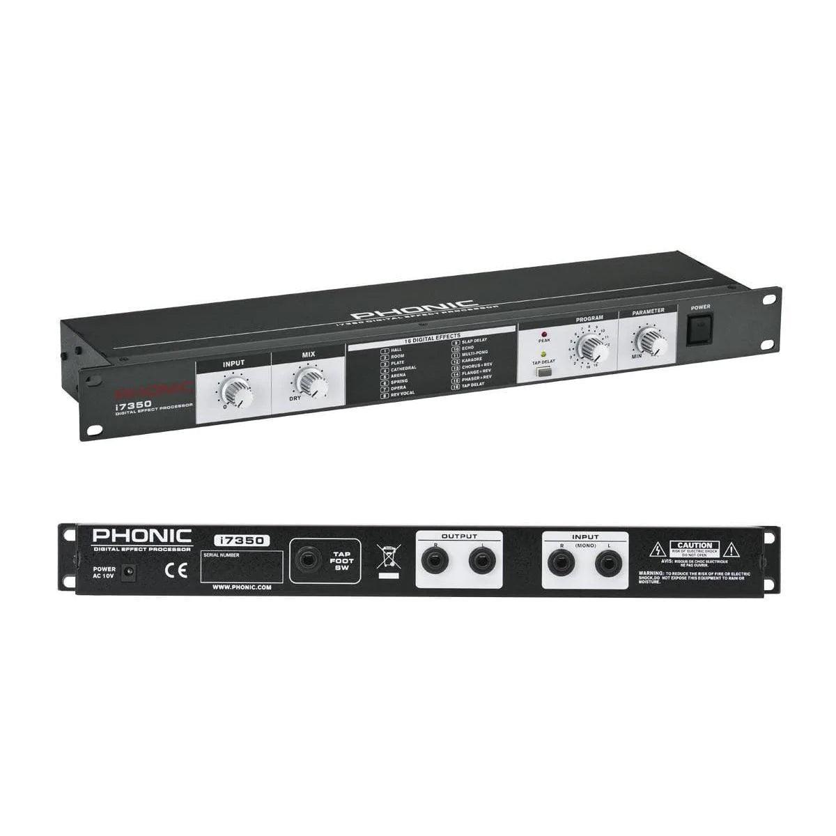 Phonic I7350 Digital Multi Effect Processor - MusicMajlis