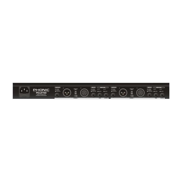 Phonic PCL2700 2-channel Dynamic Processor with Expander, Gate, Compressor, Limiter - MusicMajlis