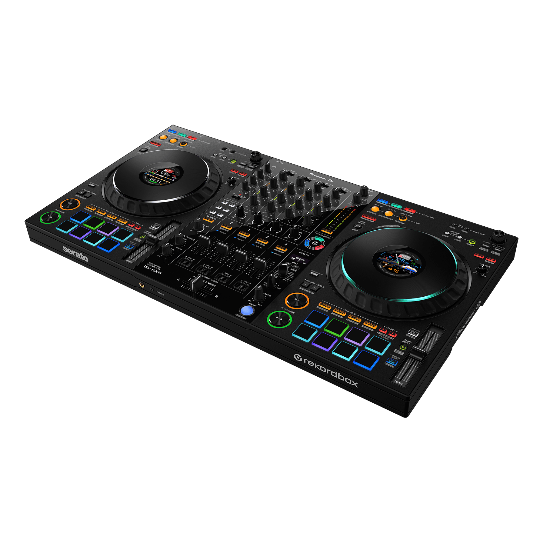 Pioneer DDJ-FLX10 4-Channel DJ Performance Controller For Multiple DJ Applications - MusicMajlis