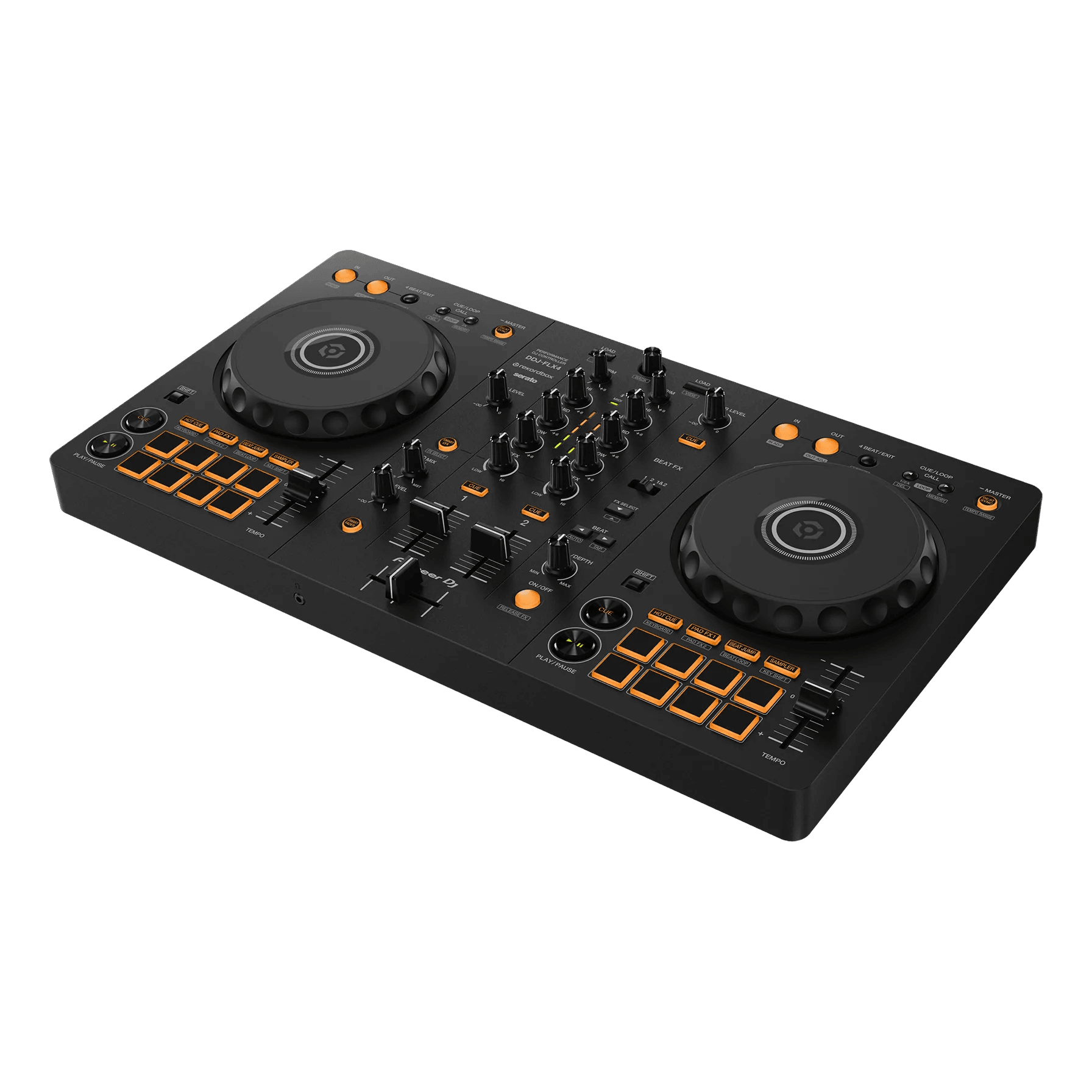 Pioneer DDJ-FLX4 2-Channel DJ Controller For Multiple DJ Applications (Black) - MusicMajlis