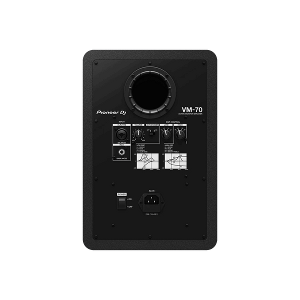 Pioneer DJ VM-70 6.5" 2-Way Active Studio Monitor Single - MusicMajlis